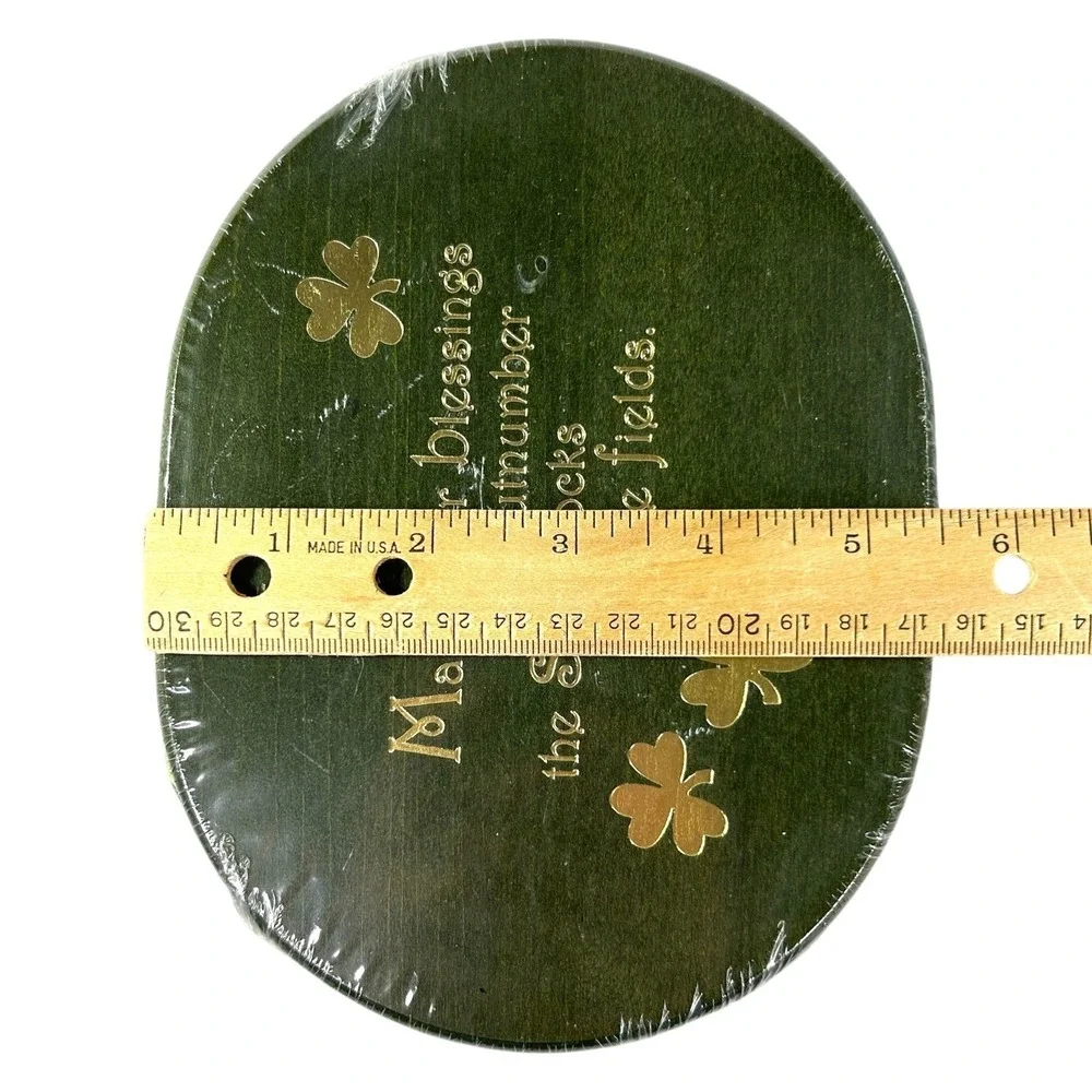 Longaberger 2011 FIELDS OF CLOVER Basket with Lid Liner Protector Tags